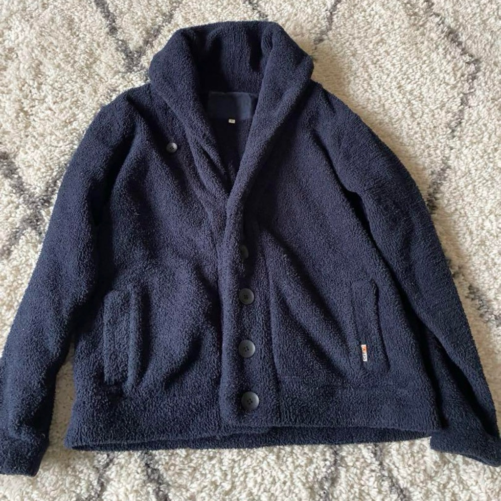 Free City Sherpa Button Up Cardi - Xs